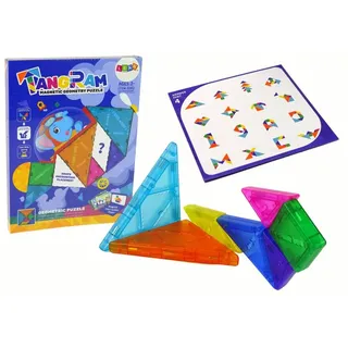 Lean Tangram Puzzle 7 Magnetische Blöcke