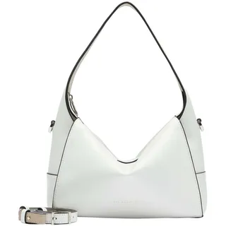 Liebeskind Berlin Handtasche Umhängetasche Lou 2 Calf Optic Hobo Bag Arctic weiß
