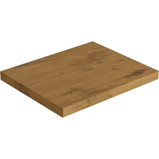Möbelplatte Lavita Oak 505x400 | Widerstandfähigkeit gegen Feuchtigkeit | Hochwertige Möbelplatte für das Badezimmer | Material: Dekoratives und schützendes Laminat | Dicke 38 mm | Farbe: Walnuss |