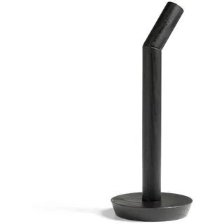 HAY Porter Küchenrollenhalter Eschenholz Schwarz, 507421 H 36cm 13,5cm