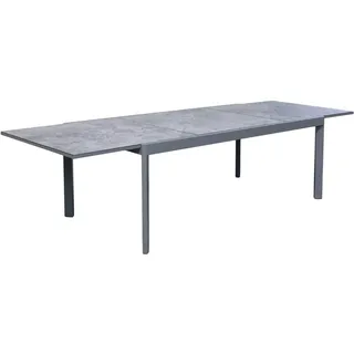 Garden Pleasure NEREA Ausziehtisch 200,0/300,0 x 100,0 x 75,0 cm Graphit