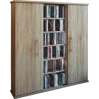 VCM Media-Regal CD-Regal 86 x 0 x 0 cm Braun