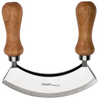 NAVA Hackmesser | 13,5 CM | Kräuterschneider Wiegemesser