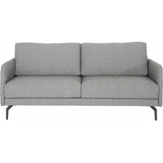 creation by rolf benz 3-Sitzer »CR.450, Designsofa, edles Sofa, Loungesofa, Ledersofa, klares Design«, Armlehne sehr schmal, Breite 190 cm, Alugussfuß Umbragrau