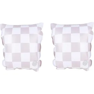 Schwimmflügel , Hellgrau , Kunststoff , Karo , 6x17x14 cm , Nur In Filialen Erhältlich