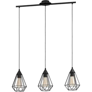EGLO Tarbes 3-flg. black