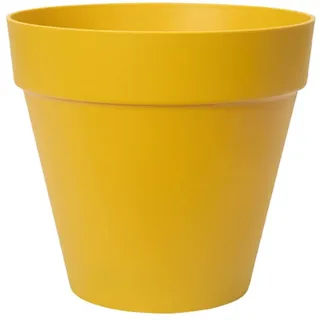 elho loft urban rund 30cm blumentopf - Ocker
