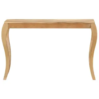 vidaXL Konsolentisch 118x38x76 cm Massivholz Mango - Braun