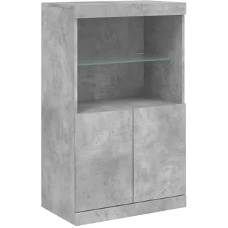 vidaXL Sideboard 60,5 x 100 x 37 cm Betongrau