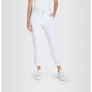 MAC Chinohose Slim Fit Weiß 42