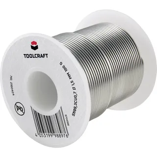 TOOLCRAFT Lötzinn, bleifrei Spule Sn99,3Cu0,7 ROL1 100 g 1.5 mm