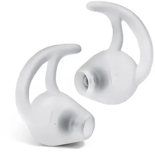 LIFE IS SIMPLE EARFLY - Ohreinsatz für Schallschlauch - Sicherer Halt und höchste Qualität - leicht zu reinigen - (Größe: S - EIN Paar) - transparent