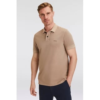 Boss ORANGE Poloshirt »Prime«, mit Polokragen, braun