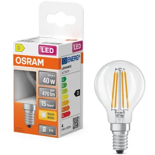 Osram LED-Lampe E14 3,4 W 470 lm warmweiß 1 St.