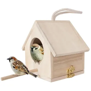 Remingtape Nistkasten für, Nistkasten-Set Rotkehlchen, Vogelhaus, Wetterfest zum Aufhängen, Nistkästen für Vögel, Vogelhaus