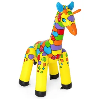 BESTWAY Jumbo Giraffe Wassersprüher, 142 x 104 x 198 cm
