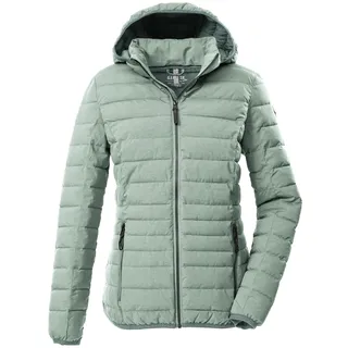 G.I.G.A. DX Damen Steppjacke/Funktionsjacke in Daunenoptik mit Kapuze GW 49 WMN QLTD JCKT, aquaverde, 46, 43684-000