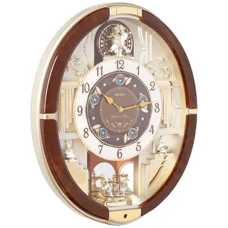 Seiko Golden Trompeten Melodien in Motion Clock Multi