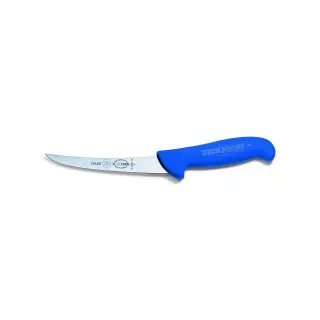 Friedr. Dick Dick ErgoGrip Ausbeinmesser, halbflexibel, 82982151 - blau, geschweifte Klinge
