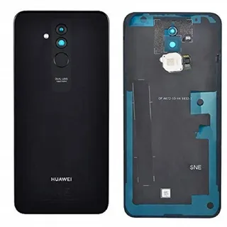 Original Huawei Akkudeckel für Huawei Mate 20 LITE (Nicht für Mate 20 und Mate 20 Pro!) Backcover Batterieabdeckung Rückseite Schwarz mit Fingerprint