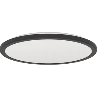 EGLO LED-Deckenleuchte Connect-Z Rovito-Z Schwarz Ø 39 cm x 3 cm
