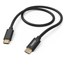 Bild Ladekabel Fabric USB-C/USB-C 1.5m Nylon schwarz (201547)