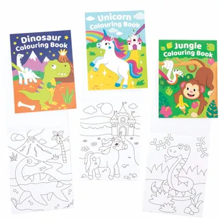 Baker Ross Mini Malbuch 12 St.