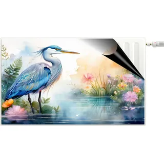 Pastell Magnetmatte Magnet Heizkörperabdeckung Heron