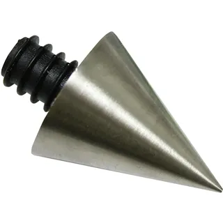 GARDINIA Gardinenstangen-Endstück Kegel 1-läufig Ø 12 mm 0 cm Weiß