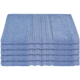 Milano Gästehandtuch 5 x 30 x 50 cm hellblau