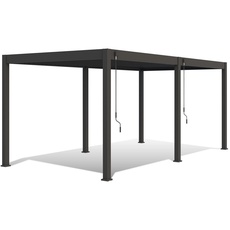 Bild Deluxe (530 x 5,3 M anthrazit Pergola freistehend