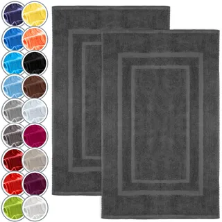 NatureMark Duschvorleger Anthrazit 50 x 80 cm
