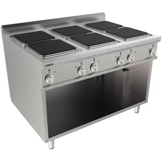 Saro Elektroherd Offener Unterbau 6 Platten Lq