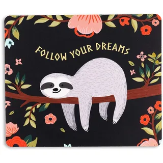 AOKSUNOVA Mauspad Office Mauspad Klein Niedliches Design 24 x 20 x 0,3 cm Mousepad mit Motiv