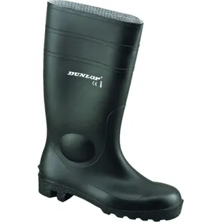 Dunlop Protomaster Gummistiefel schwarz Größe 47 - Schwarz