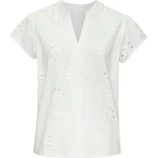 Buffalo Spitzenbluse Damen weiß Gr.34