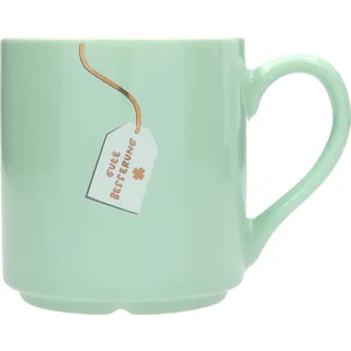 Depesche 0013594-016 Lieblingsbecher Motiv Nr. 16, Henkeltasse mit Spruch, 300 ml, aus Porzellan, teilweise mit Goldfolie und Innendruck