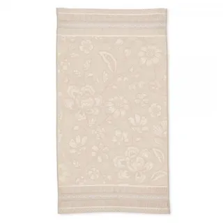 Pip Studio Jasmin Jaquard Handtuch 55 x 100 cm beige