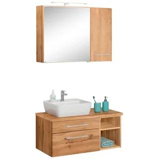 WELLTIME Davos 3-tlg. Braun