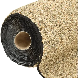 vidaXL Steinfolie Natur-Sand 1000x60 cm
