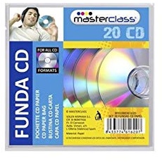 Masterclass 40267 Set 20 Hüllen CD-Papier