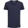 Basic V-neck Tee Navy Blue L