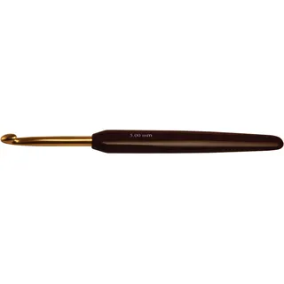 KnitPro Häkelnadel 10 mm Gold/Schwarz 1 St.