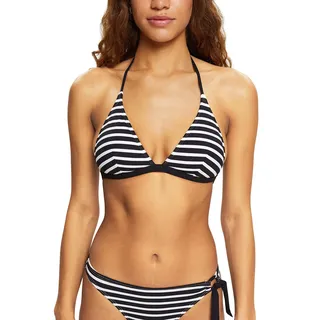ESPRIT Damen Hamptons Beach Ay Rcs Pad.haltern Bikini, Black 3, 36/70B EU
