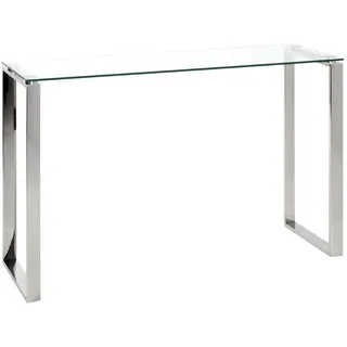 Haku-Möbel Konsolentisch 120 x 40 x 78 grau