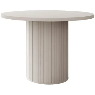 Mirjan24 Ovalio 100 x 75 x 100 cm beige/khaki