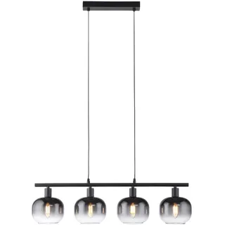 just light. Zea 4-flg. 14x120x68 cm schwarz