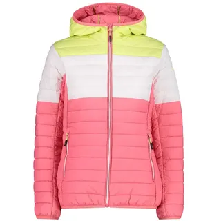 CMP Woman Jacket Fix Hood corallo-citric-bianco (33CL) 46
