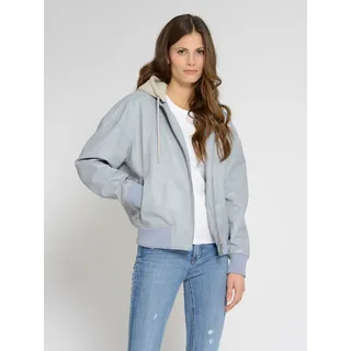 Maze Damen, Lederblouson 42021287 Baby Blue XL - XL
