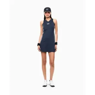 EA7 für Damen. 7W000317_AF14524 Tennis Pro Kleid total navy (XXL), Beige, Sportlich, Synthetisch, Ärmellos / Hosenträger, Marine